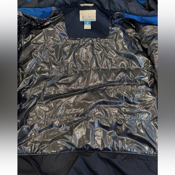 Columbia Pointe Clear Jacket Mens XXL Blue Insulated Snow Skiing Snowboard 2XL - Picture 8 of 16